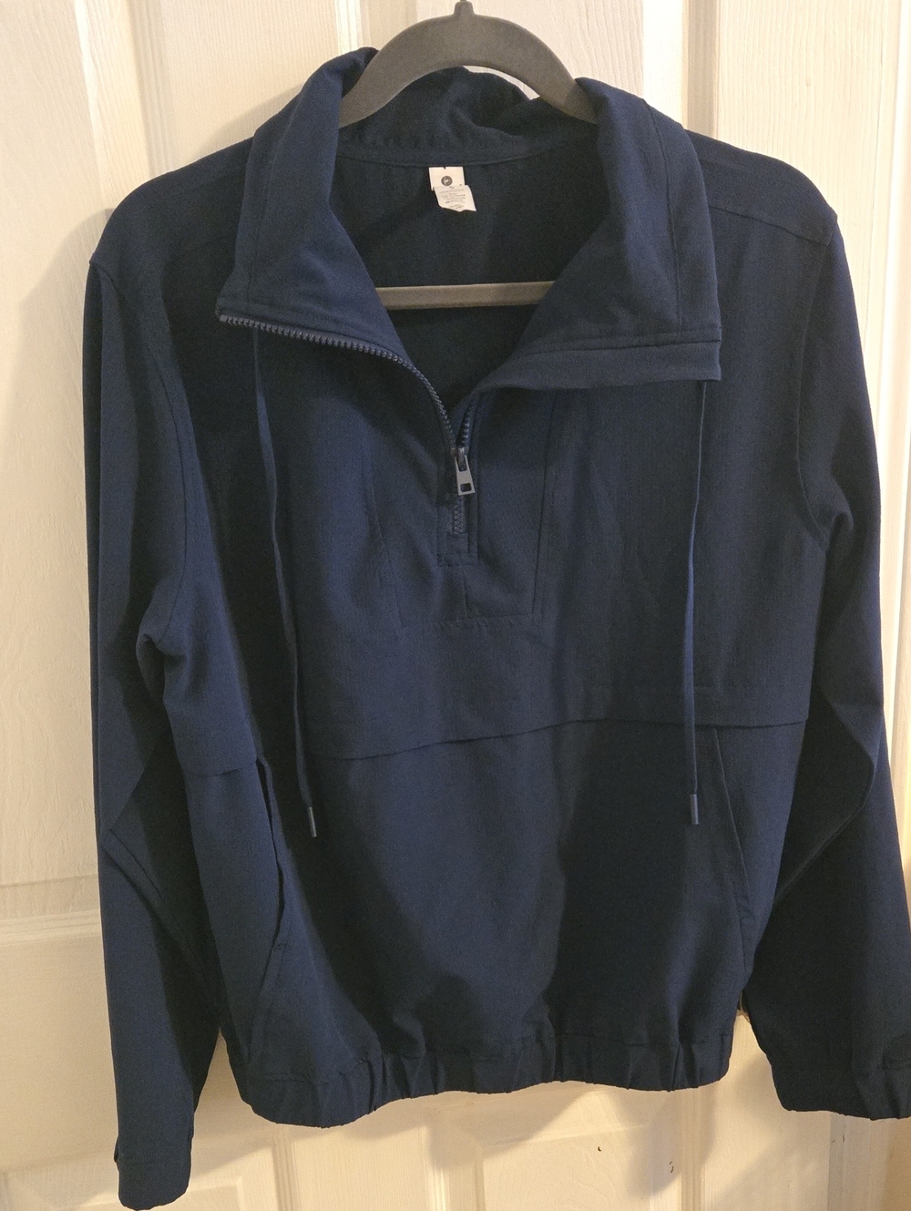 Navy Seersucker Mountaineering Jacket